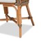 Baxton Studio Kyle Modern Bohemian Natural Brown Woven Rattan Dining Side Chair With Cushion 212-12803-ZORO - alternate 7